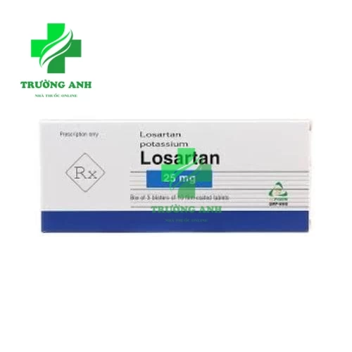 Losartan 25 TV.Pharm- Thuốc điều trị tăng huyết áp hiệu quả